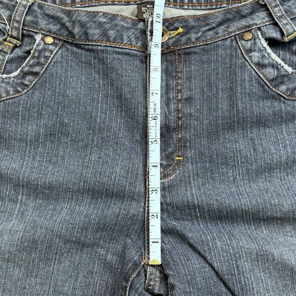 ana A New Approach Womens 16W Denim Jeans Bootcut Blue Button Flap Pockets - Picture 10 of 13